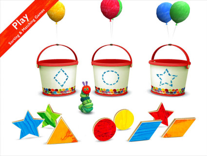 Very Hungry Caterpillar – Shapes and Colours